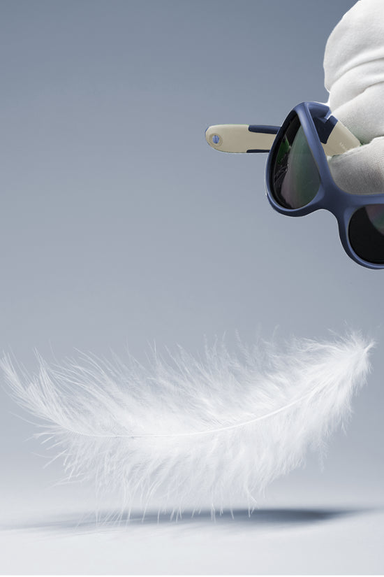 LENTES DE SOL PARA NIÑOS THE SURFER L 5 A 8 AÑOS  AZUL MARINO - MAUSITO