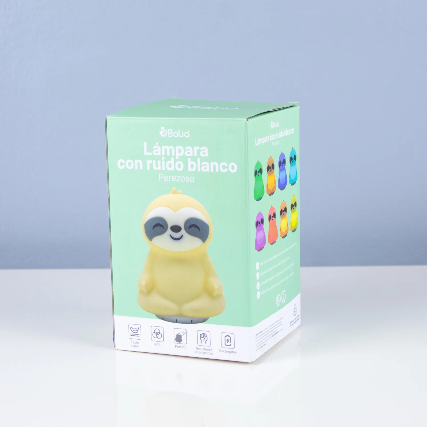 Lámpara con Ruido Blanco Portátil Perezoso Balia