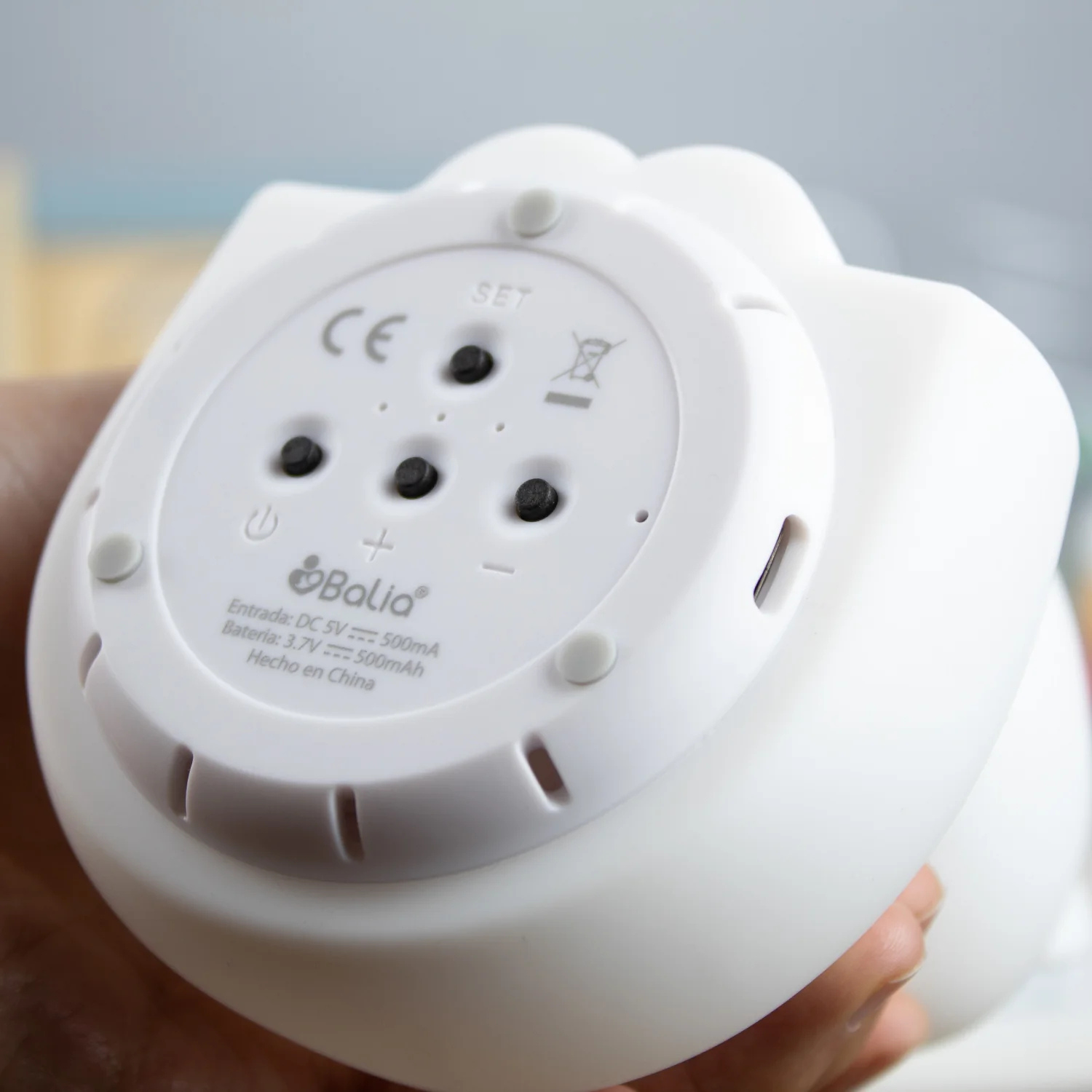 Lámpara con Ruido Blanco Portátil Perezoso Balia