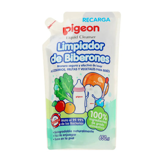 Limpiador de Mamaderas Pigeon Repuesto 650 ml