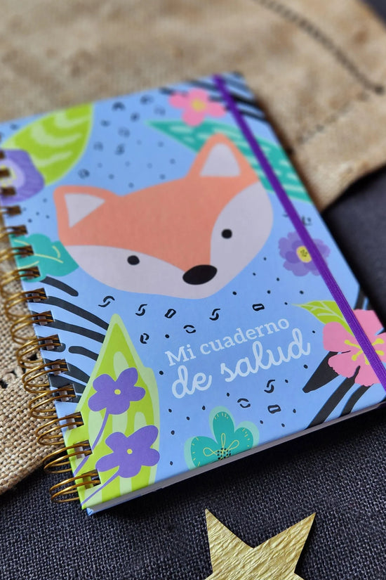 Agenda Pediátrica y Cuaderno de Salud Infantil Zorro A5 – Mundo de Papel