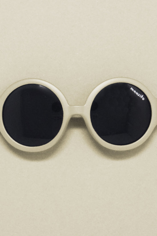 LENTES DE SOL PARA BEBÉ THE HIPPIE  6 A 24 MESES BEIGE - MAUSITO