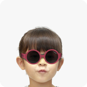 LENTES DE SOL PARA BEBÉS THE HIPPIE  6 A 24 MESES MAGENTA - MAUSITO