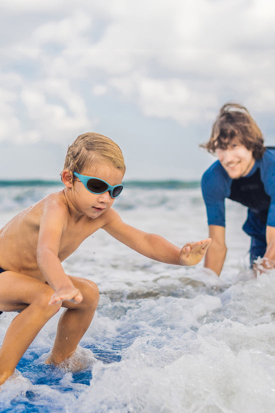LENTES DE SOL PARA NIÑOS  THE SURFER 2 A 4 AÑOS TURQUESA - MAUSITO
