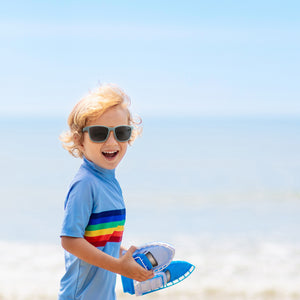 LENTES DE SOL PARA NIÑOS THE BOHO 3 A 6 AÑOS AZUL PIEDRA - MAUSITO