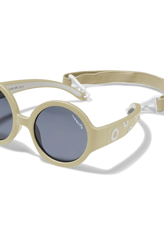 LENTES DE SOL PARA BEBÉ THE HIPPIE  6 A 24 MESES BEIGE - MAUSITO
