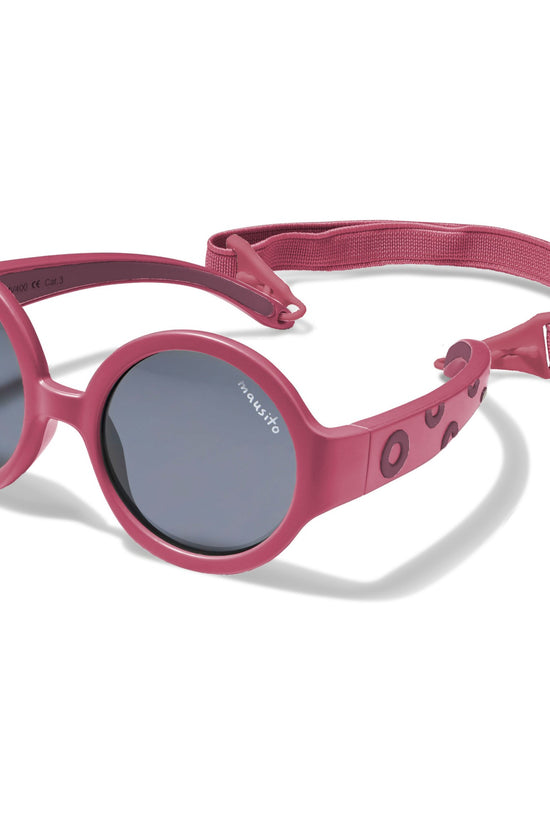 LENTES DE SOL PARA BEBÉS THE HIPPIE  6 A 24 MESES MAGENTA - MAUSITO