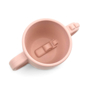 TAZA CON 2 ASAS PEEKABOO CROCO ROSA - DONE BY DEER