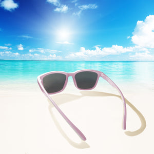 LENTES DE SOL PARA NIÑOS THE BOHO LARGE 6 A 10  AÑOS ROSA - MAUSITO