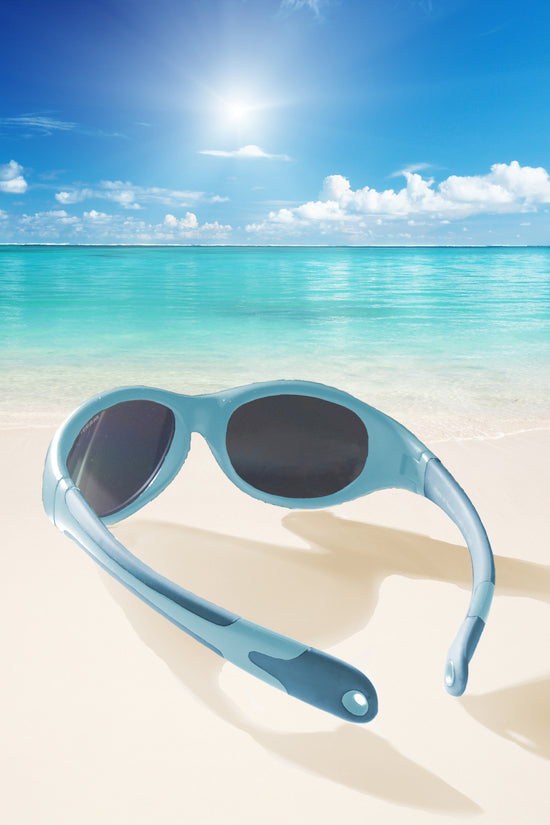 LENTES DE SOL PARA NIÑOS  THE SURFER 2 A 4 AÑOS TURQUESA - MAUSITO