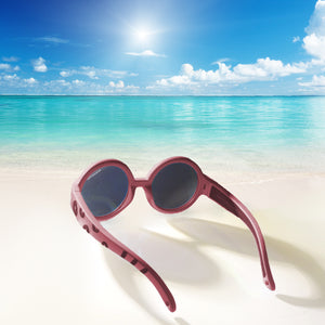 LENTES DE SOL PARA BEBÉS THE HIPPIE  6 A 24 MESES MAGENTA - MAUSITO