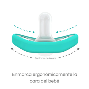 Chupete Nanobebé Flexy Blanco +3M Pack x2