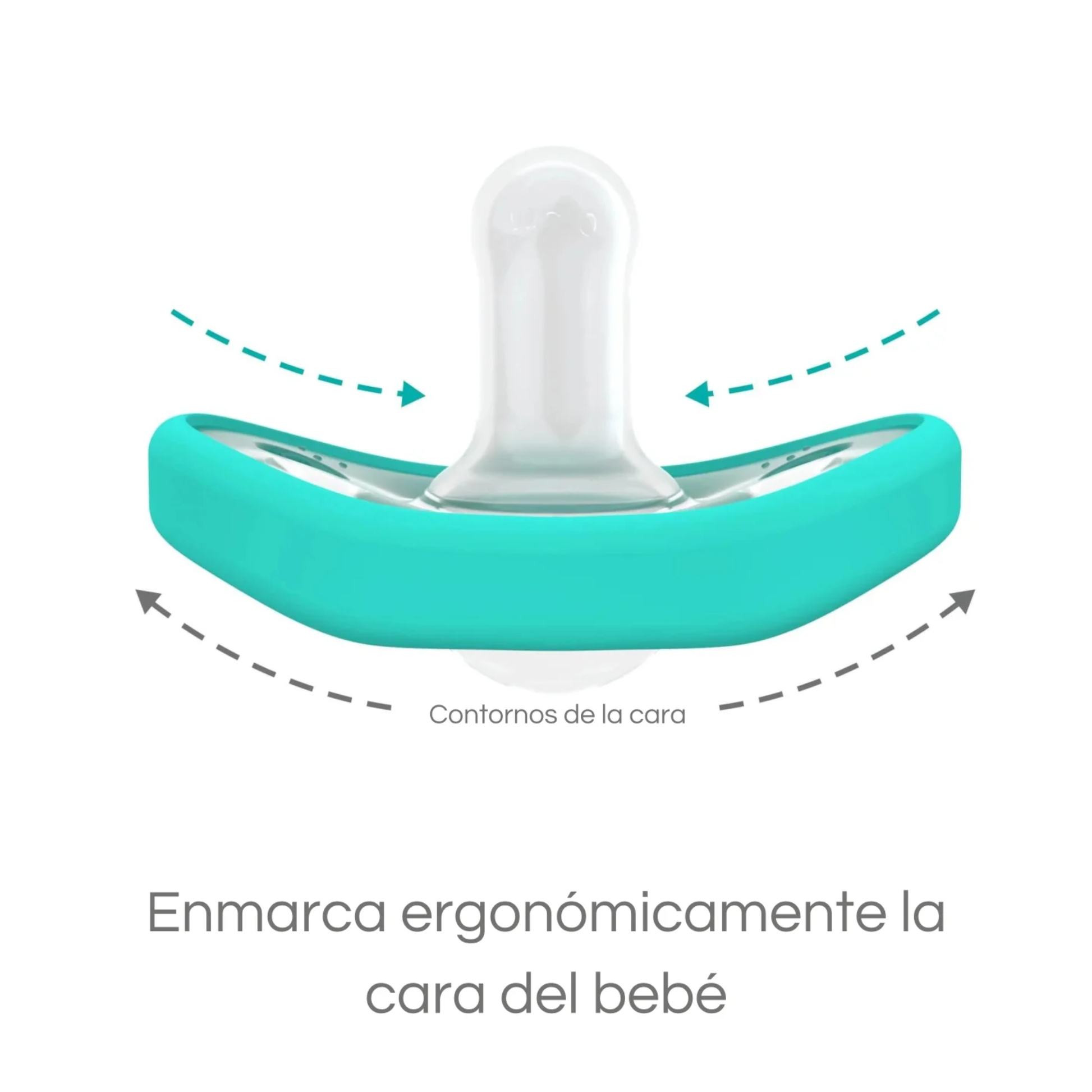 Chupete Nanobebé Flexy Blanco +3M Pack x2