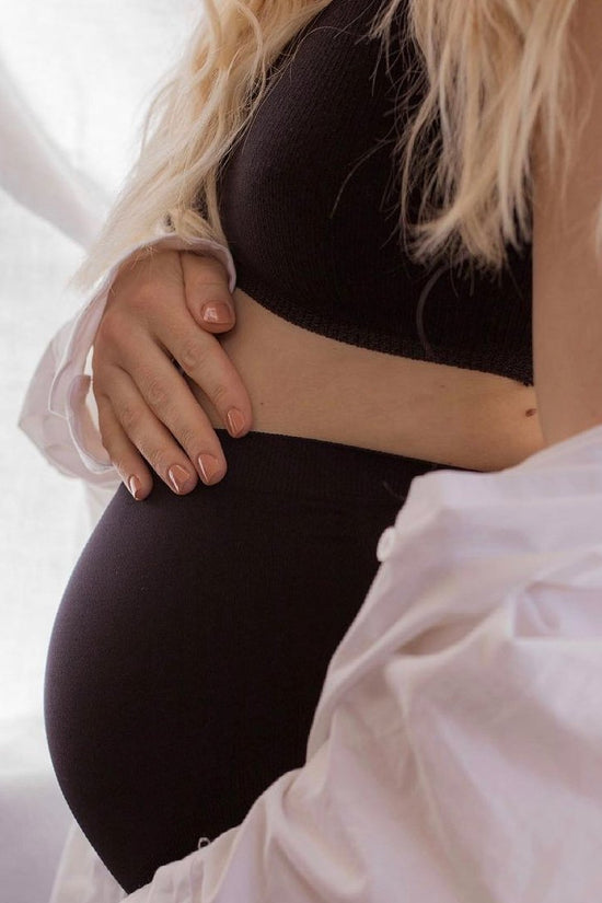 Calzón para Embarazadas Soporte Maternal Negro