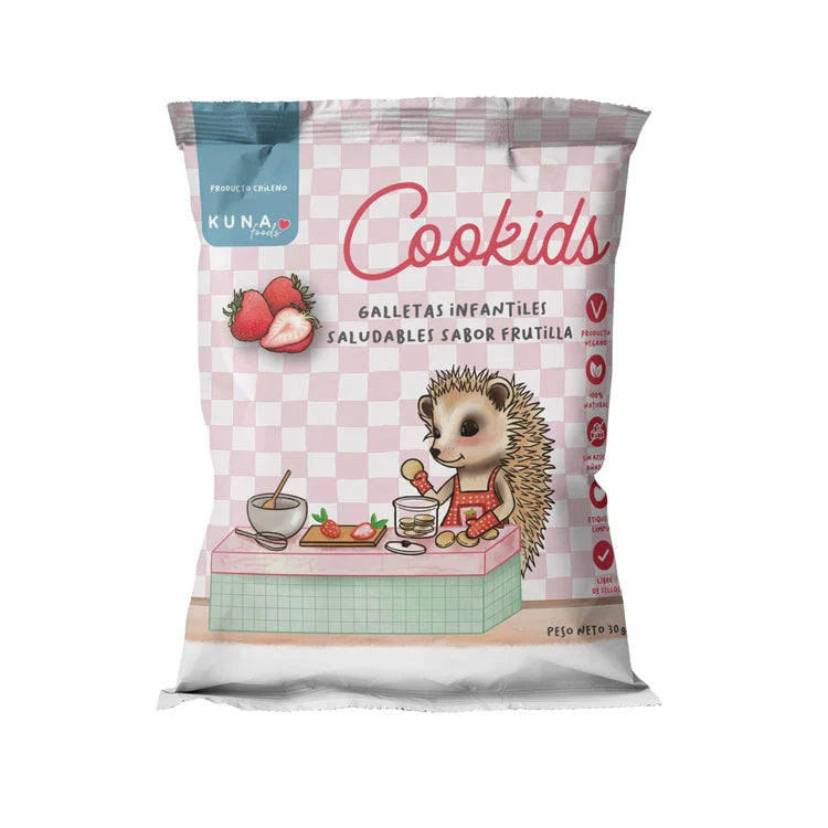 Galletas Cookids Kuna Foods 30 g +18 Meses