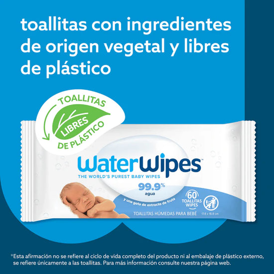 Toallas Húmedas WaterWipes 28 U