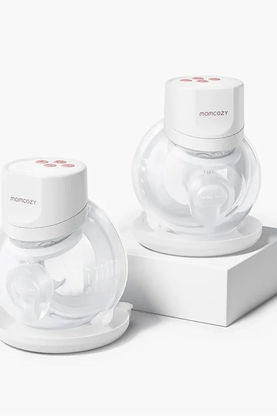 Extractor de Leche Eléctrico Doble Momcozy S12 Pro Manos Libres – Blanco