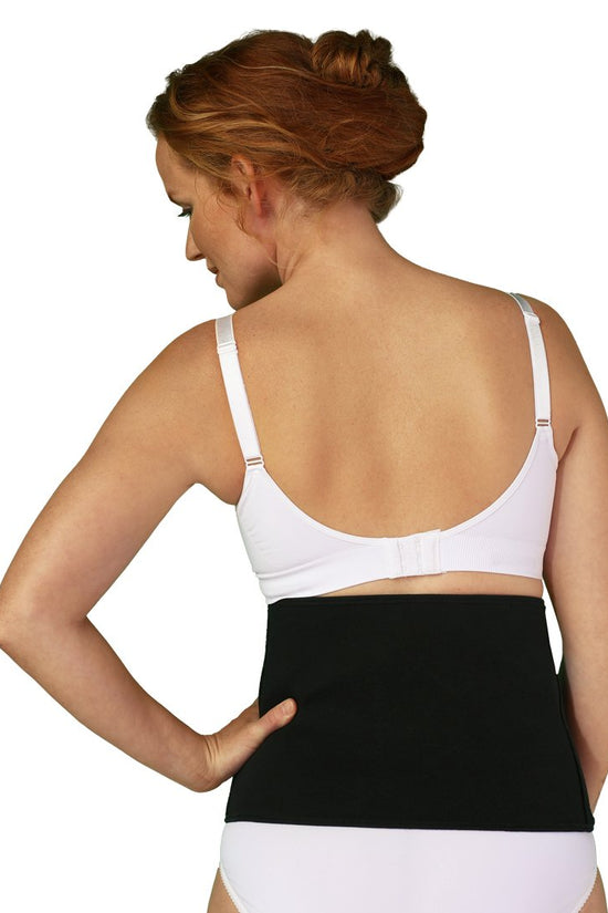 Faja Posparto Ajustable Algodón Orgánico Negro Carriwell