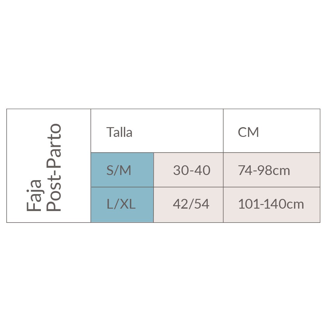 Faja Posparto Ajustable Algodón Orgánico Negro Carriwell