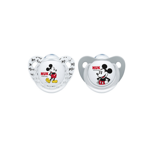 Chupete De Silicona Ortodónticos NUK Mickey Mouse 6-18 Meses