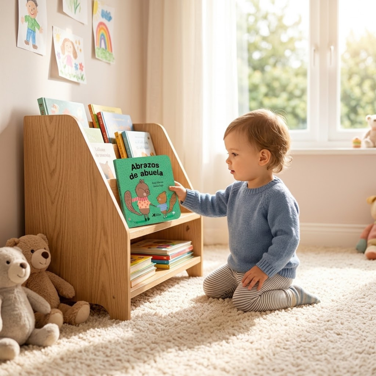 Libro Infantil Abrazos De Abuela Amanuta