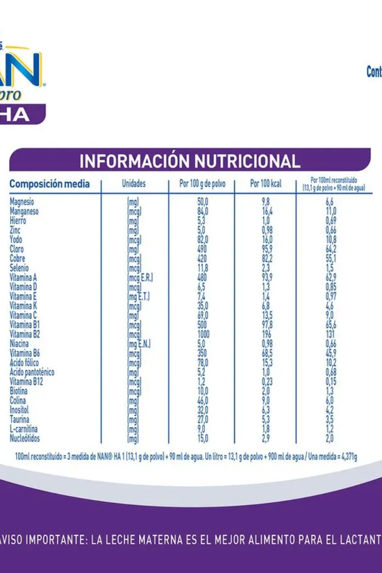 Fórmula Infantil NAN Expert PRO 400g Nestlé