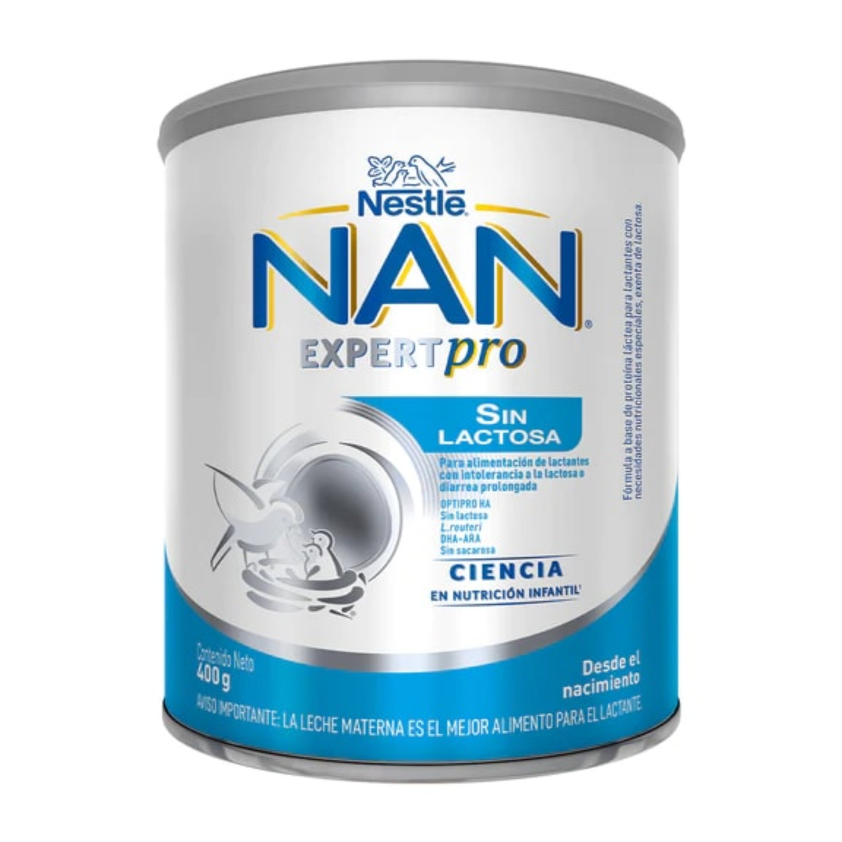 Fórmula Infantil NAN Expert  sin lactosa  400g Nestlé