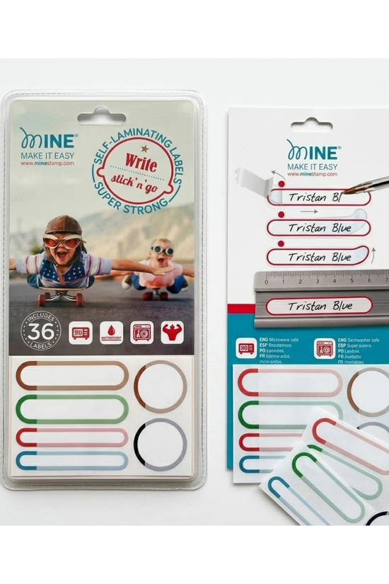 Etiquetas Laminadas Adhesivas Mine