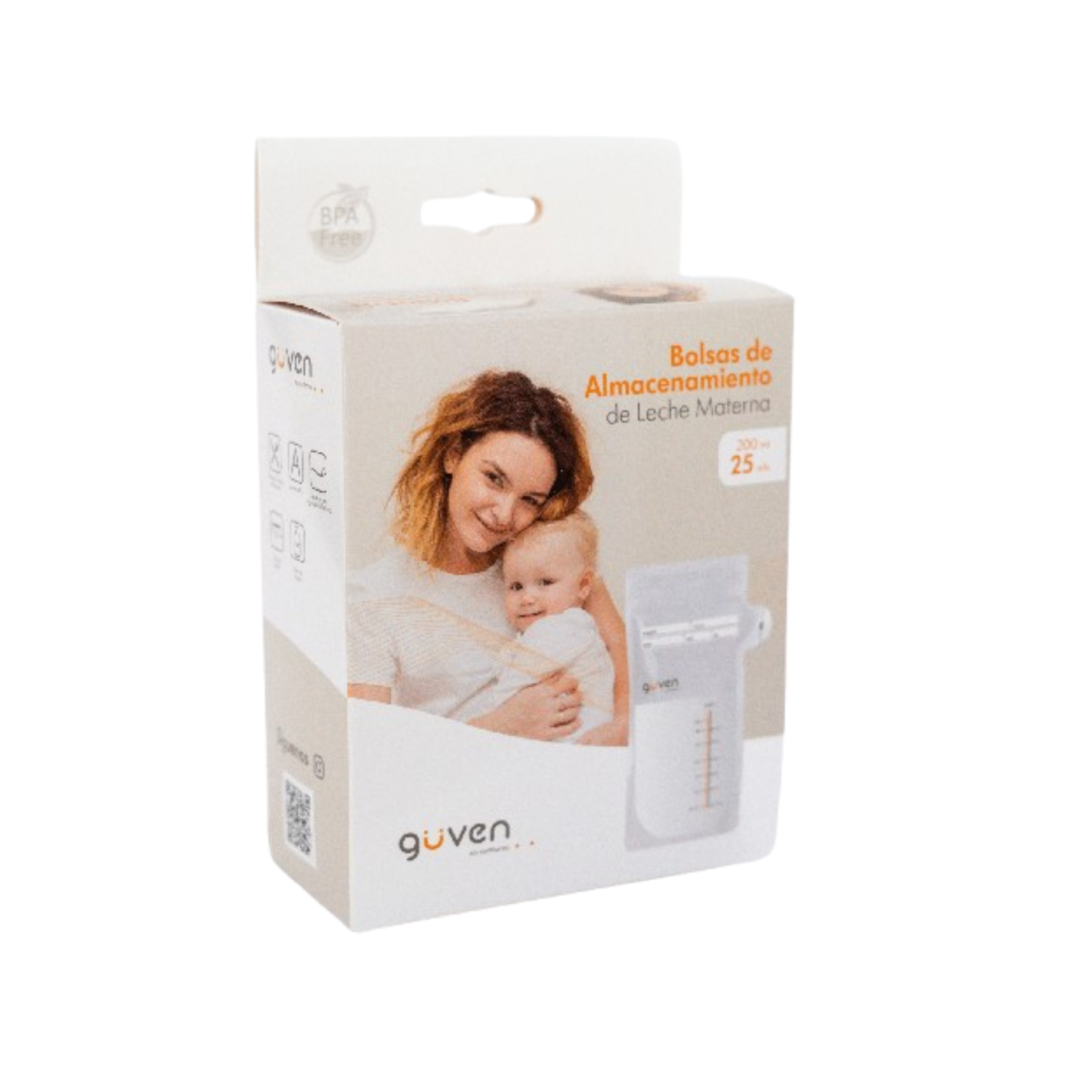 Bolsas Guven Para Almacenar Leche Materna 25 U