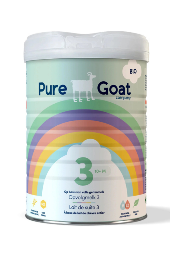 Fórmula Infantil Orgánica de Cabra Pure Goat Etapa 3 800 Gr