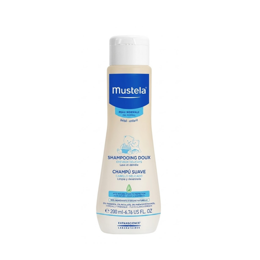 Shampoo Suave De Bebé Mustela 200 Ml