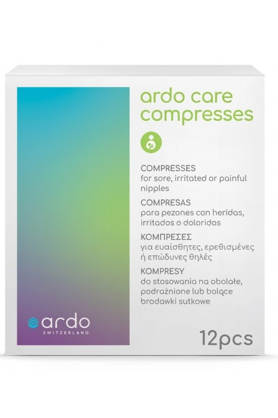 Compresas De cuidado Del Pezón Ardo 12 U.