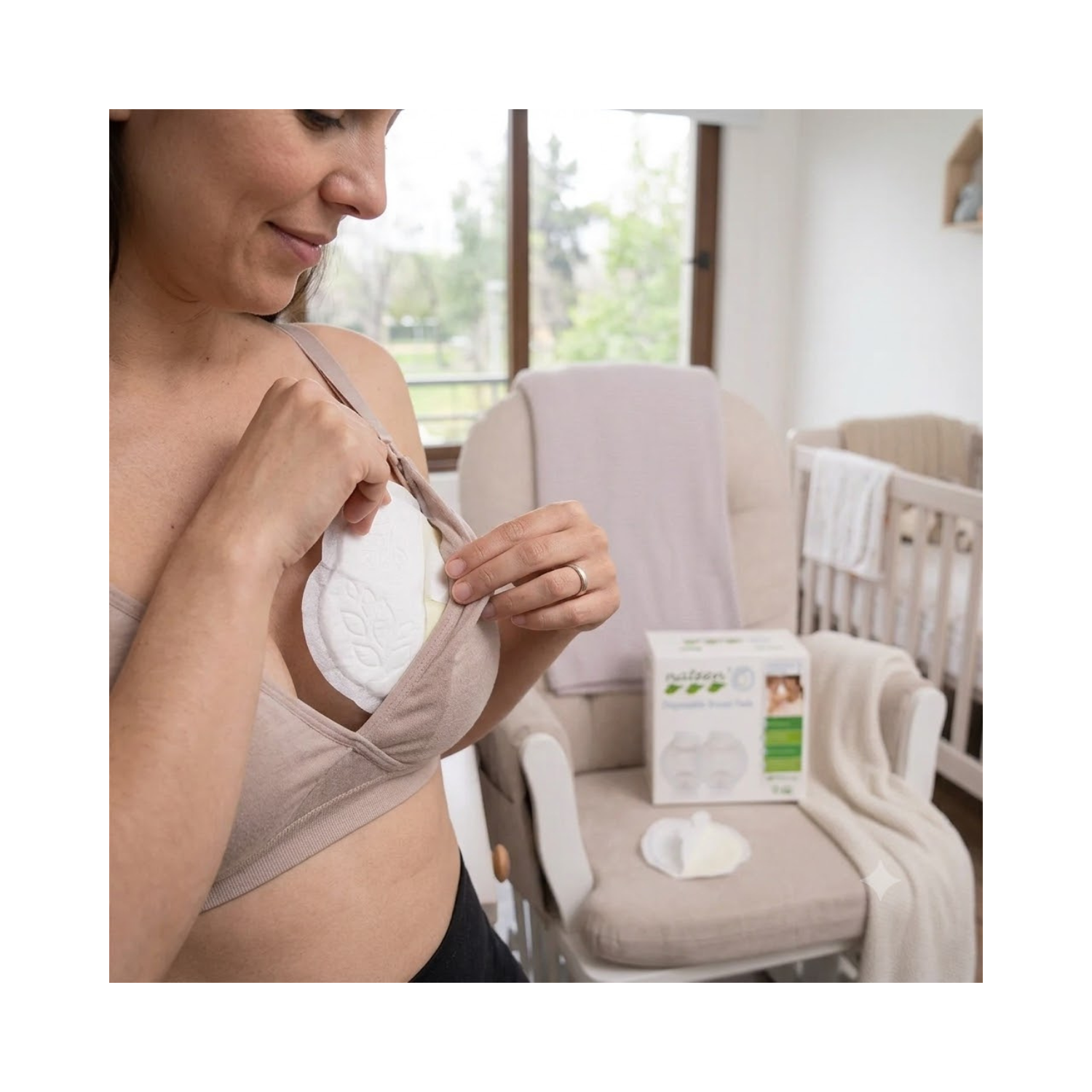 Absorbente De Leche Maternal Extra Suave Nateen 36 U