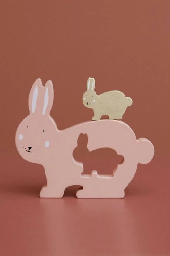 Puzzle De Madera Para Bebé Trixie