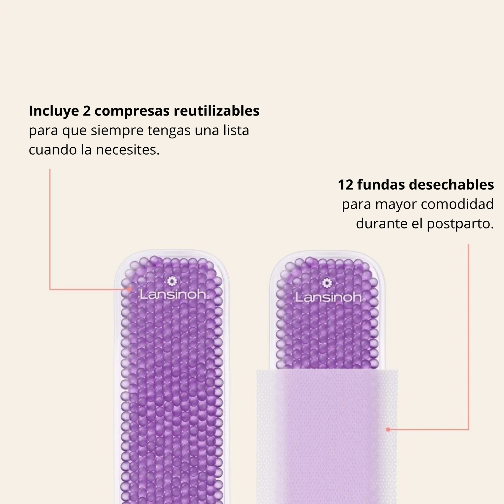 Pad Perineal Frío/Calor Lansinoh para Alivio Postparto