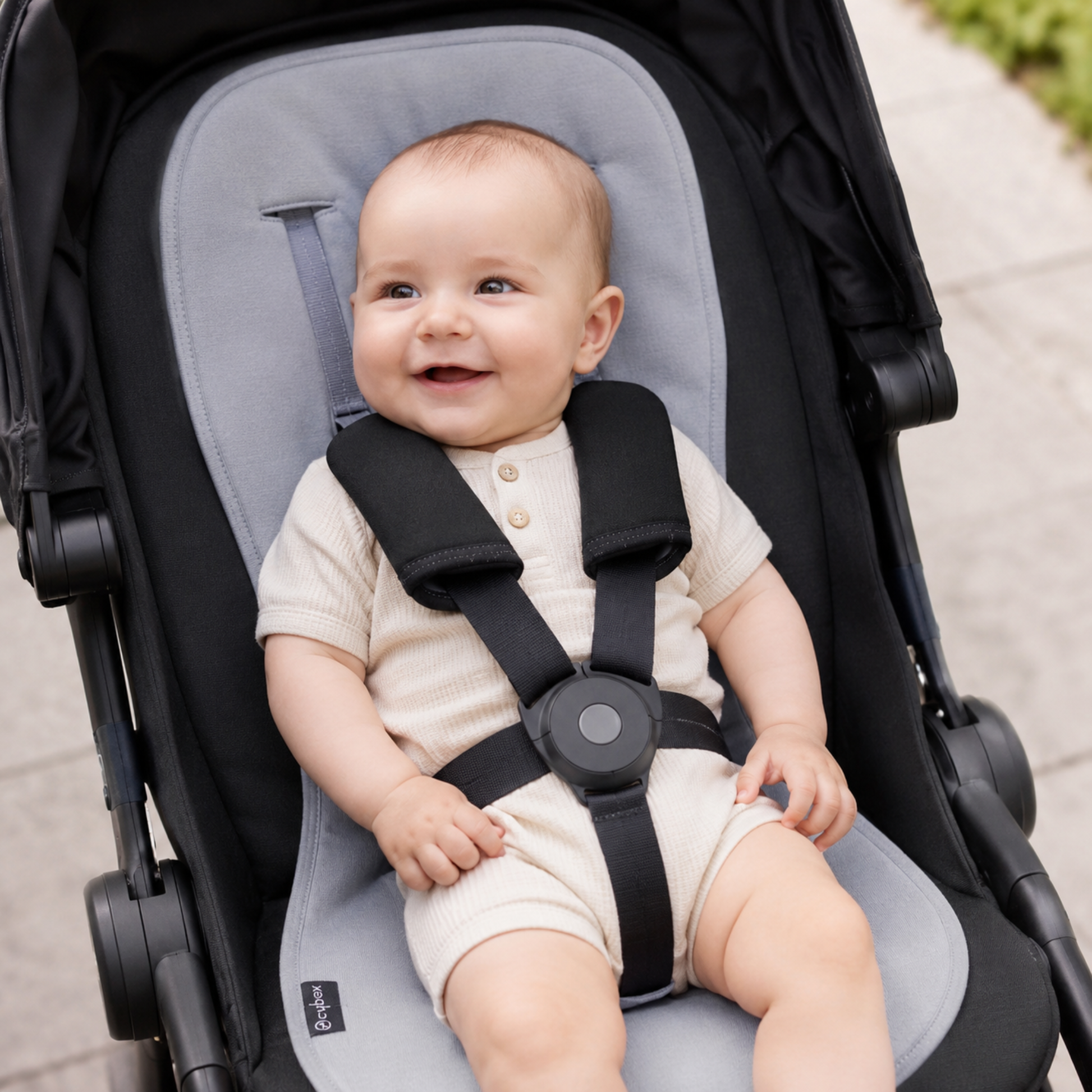 Protector de asiento de verano Gris para coches de paseo Cybex