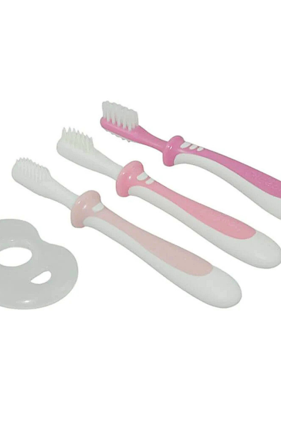Cepillos Dentales Set De Aprendizaje de 3 Pasos Pigeon