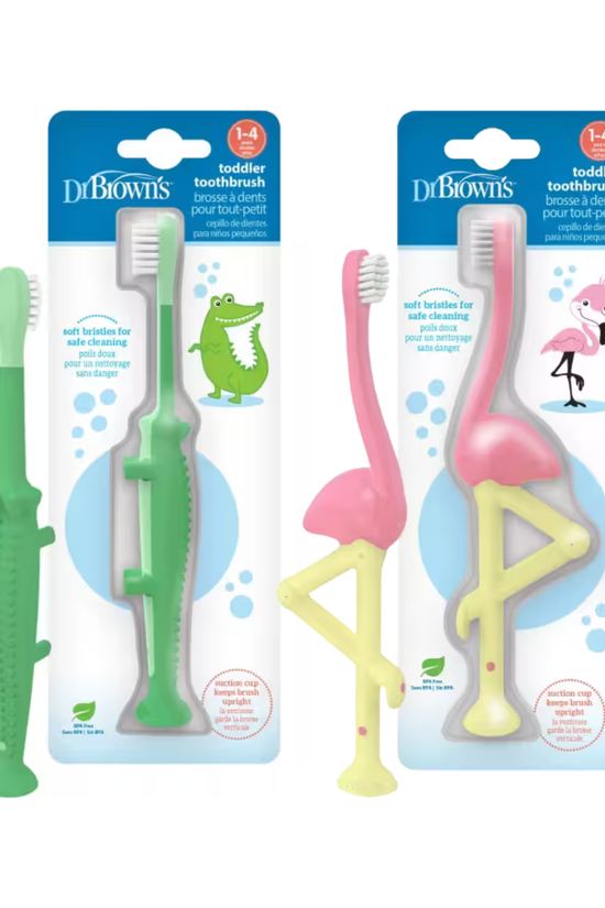 Cepillo Dental Infantil Animales Dr Brown's 1-4 años