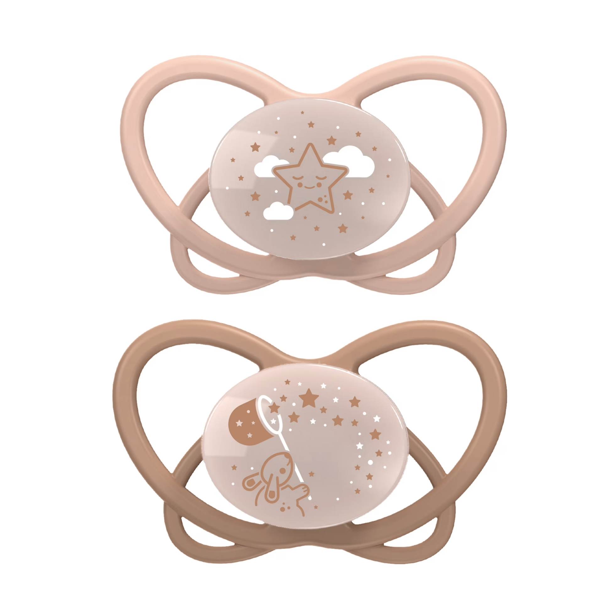 Chupete De Silicona My Butterfly Night NIP 0-6 Meses