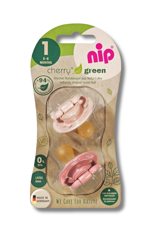 Chupete De Latex Cherry Green Talla 2 NIP +6 Meses