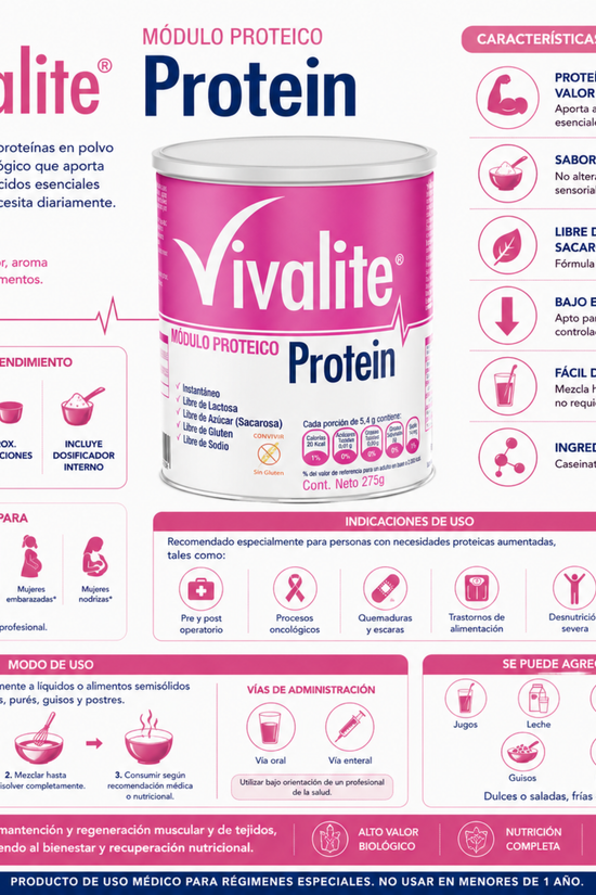 Vivalite Protein Tarro 275gr