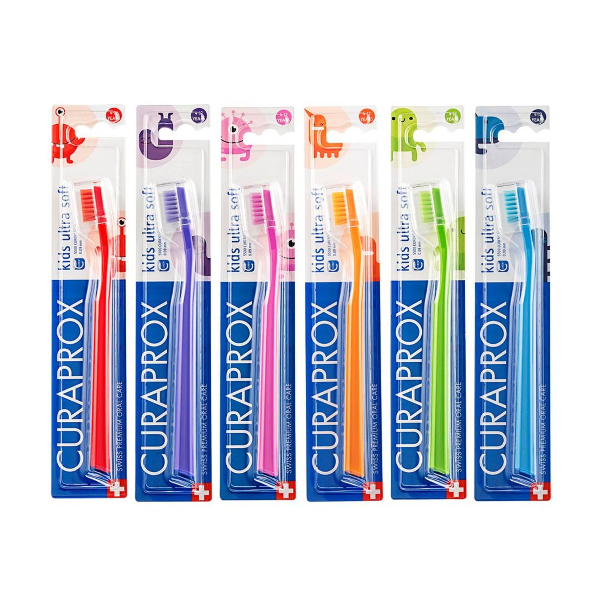 Cepillo Dental Kids Ultra Soft 5500 Curaprox 4-12 Años