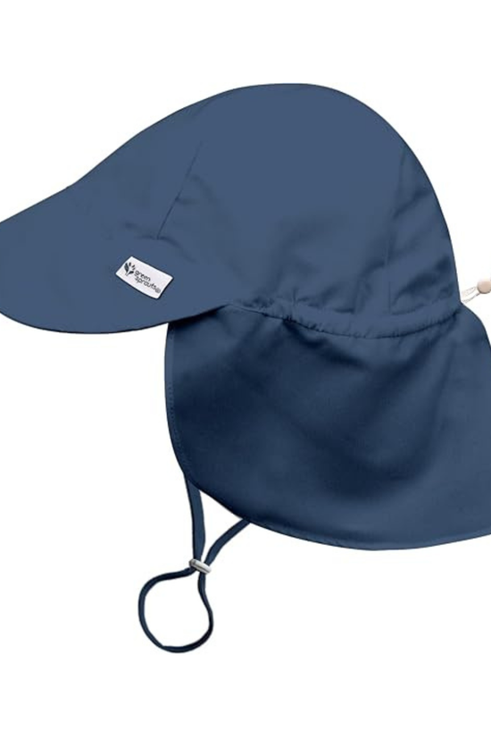 Gorro ecológico con solapa UPF 50+ para bebés Green Sprouts