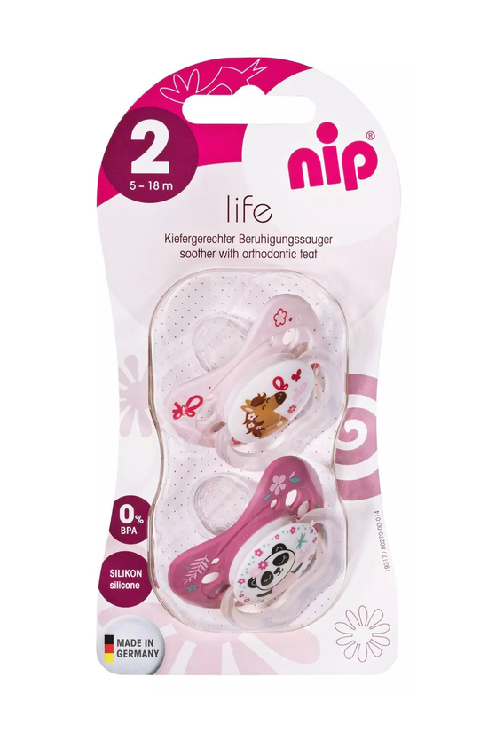 Chupete De Silicona Life Talla 2 NIP 5-18 Meses