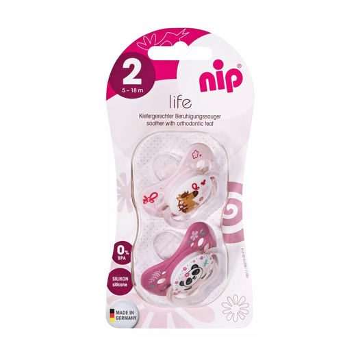 Chupete De Silicona Life Talla 2 NIP 5-18 Meses