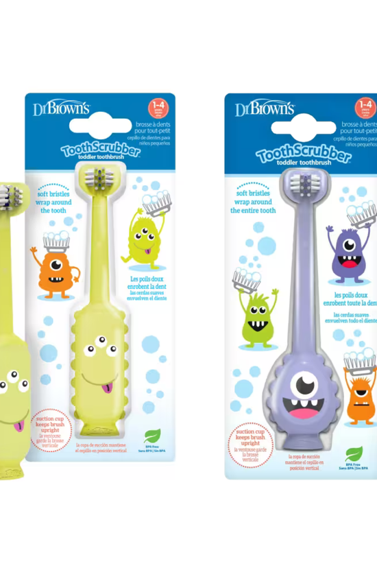 Cepillo Dental Infantil Monster Dr Brown's 1-4 años