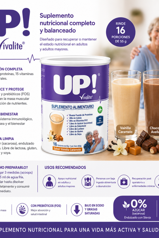 UP Suplemento Vivalite 900gr