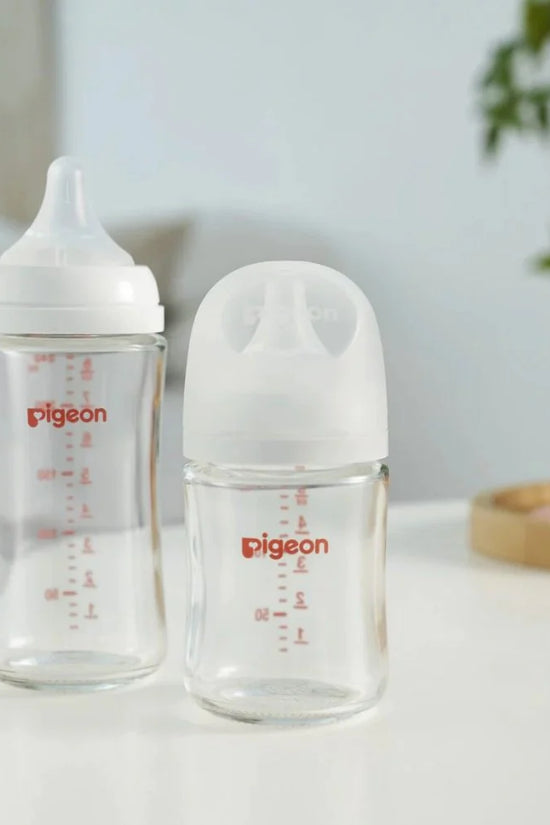 Mamadera de Vidrio Pigeon Soft Touch