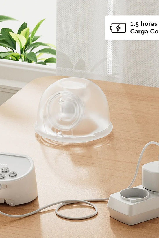 Extractor de Leche Eléctrico Doble Momcozy S12 Pro Manos Libres – Blanco