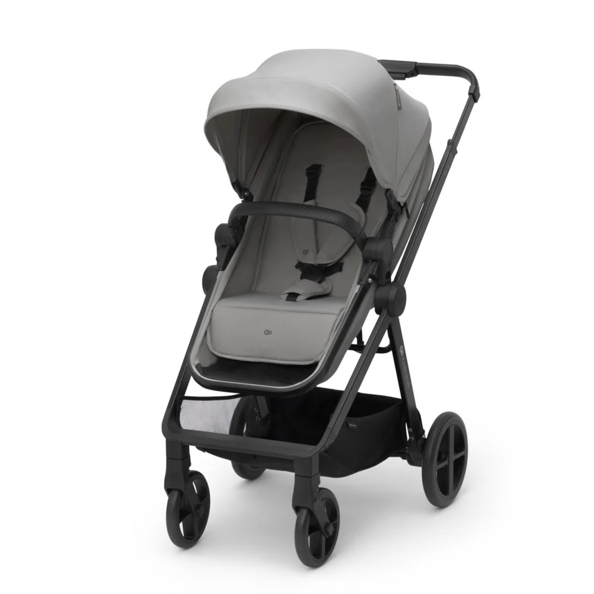 COCHE TRAVEL SYSTEM NEWLY  3 en 1 + BASE ISOFIX GRIS - KIRDERKRAFT